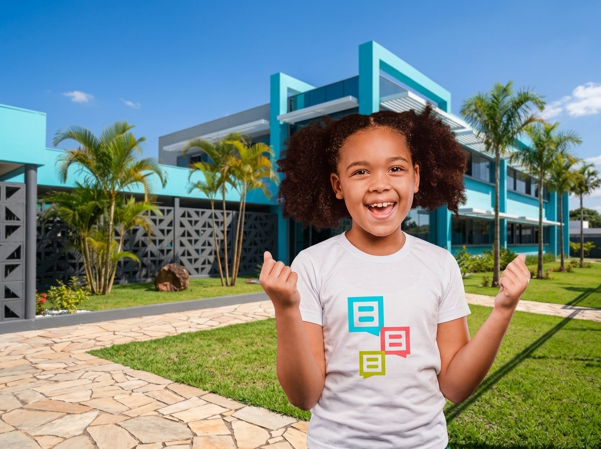 Aluna Concurso de Bolsas Blue School Gama